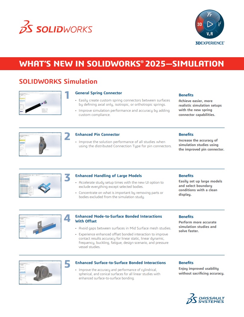 SolidWorks simulation 2025